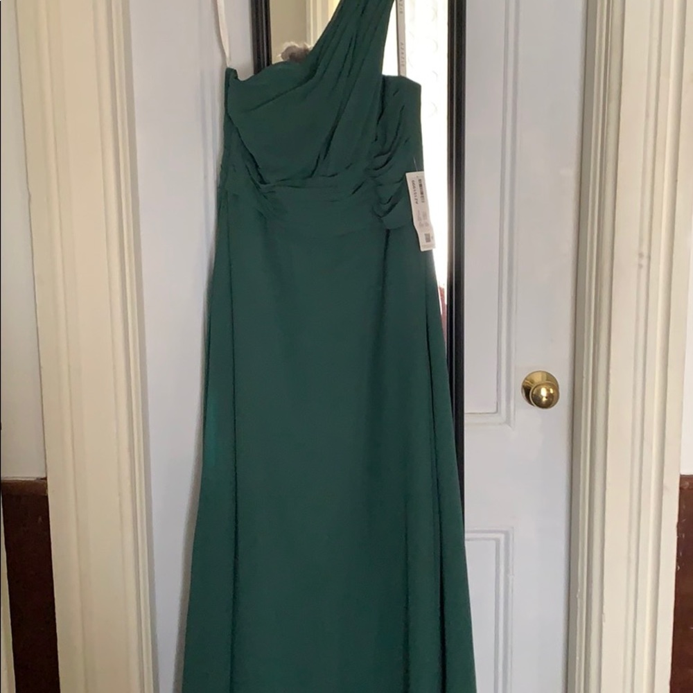 Dark Green Long Formal Dress (Azazie Ashley)